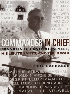 cover image of Commander in Chief